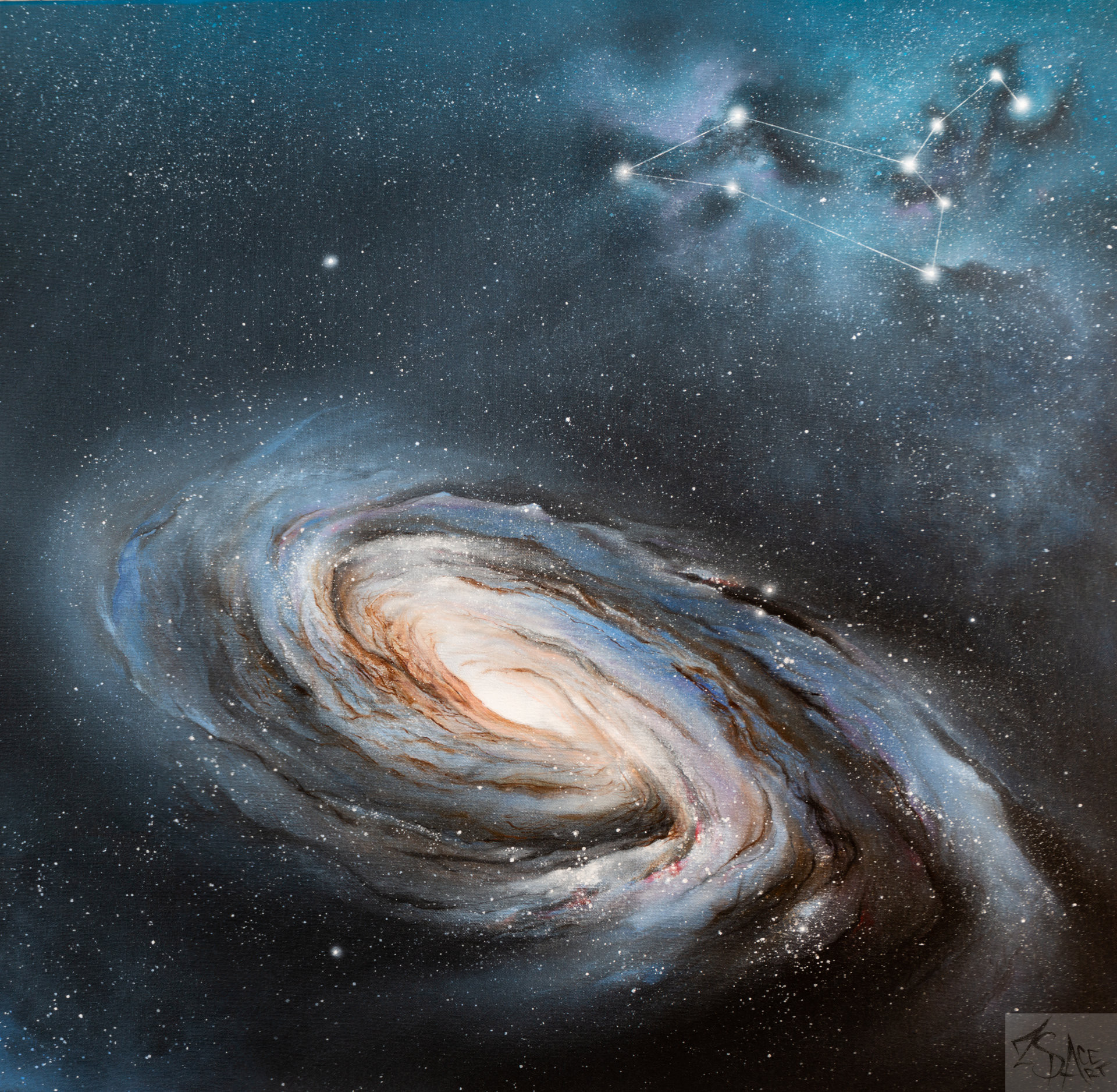 Leo (Oroszlán) csillagkép és M66