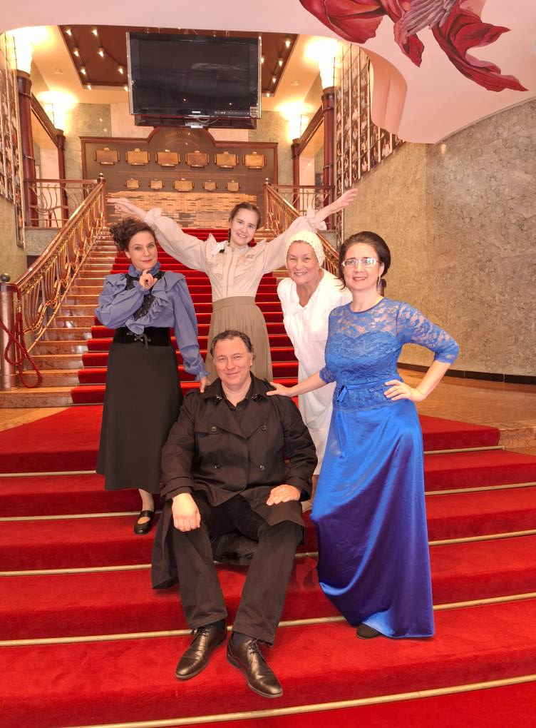 Kis társulatunk a Madách színházban 